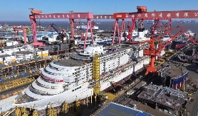 花城号！第二艘国产大型邮轮建造工时压缩20%