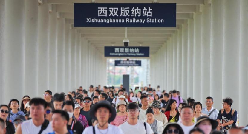 中老铁路发送旅客超3800万人次 吸引100个国家旅客